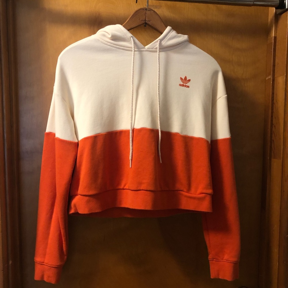 Women’s adidas cropped sweatshirt
